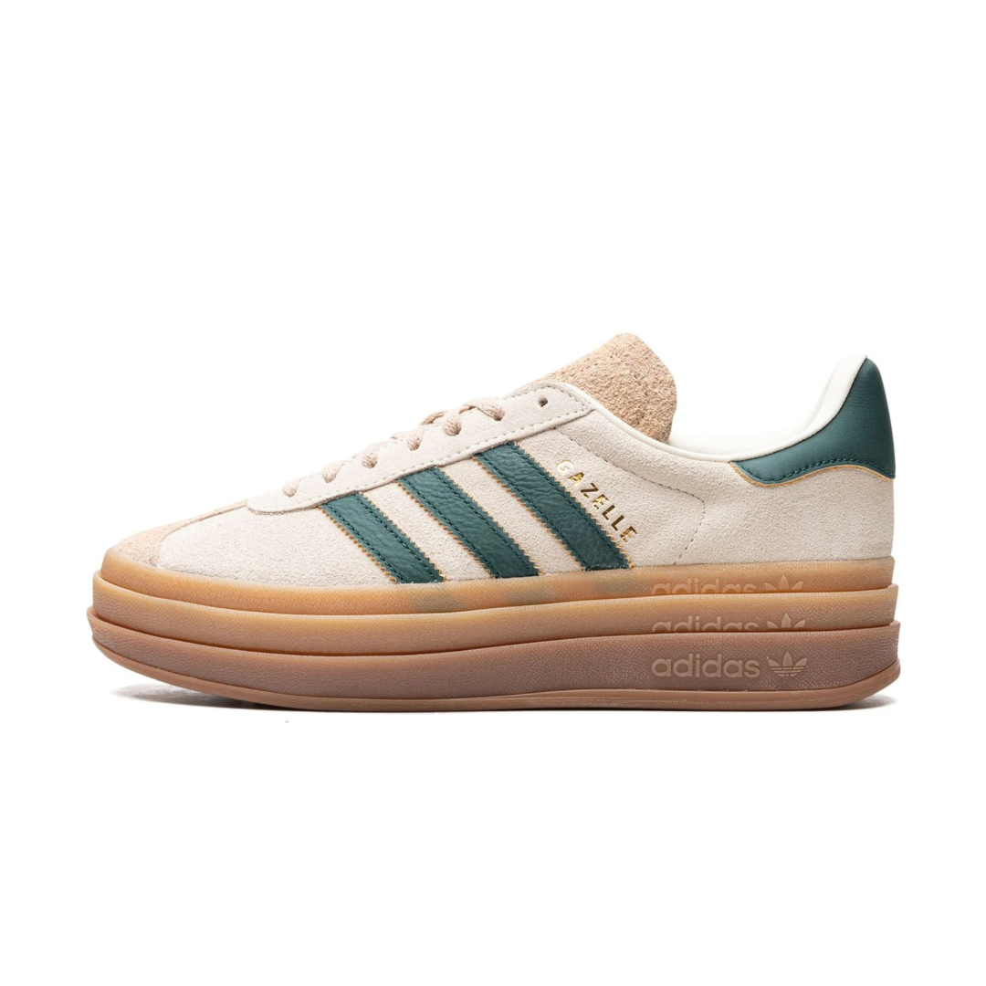 ADIDAS GAZELLE BOLD WMNS "Cream Collegiate Green"