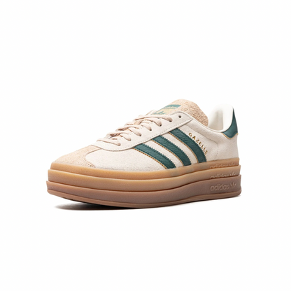 ADIDAS GAZELLE BOLD WMNS "Cream Collegiate Green"