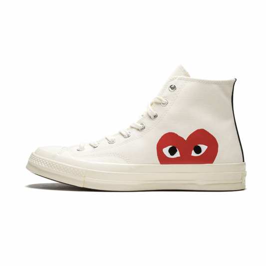 CONVERSE CHUCK 70 CDG "Comme des Garcons Play - White"