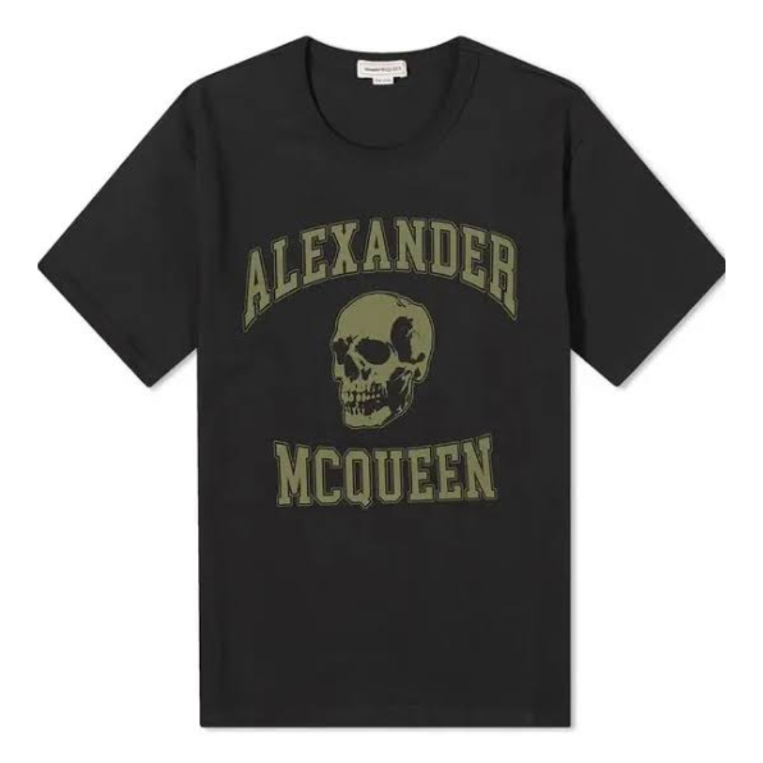 ALEXANDER MCQUEEN Varsity Skull Logo T-shirt